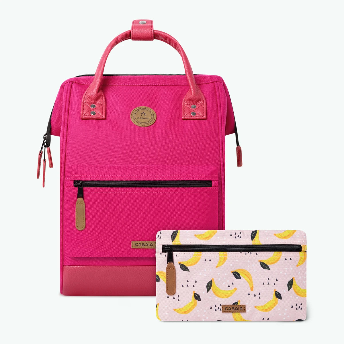 Adventurer pink Medium Backpack Cabaïa