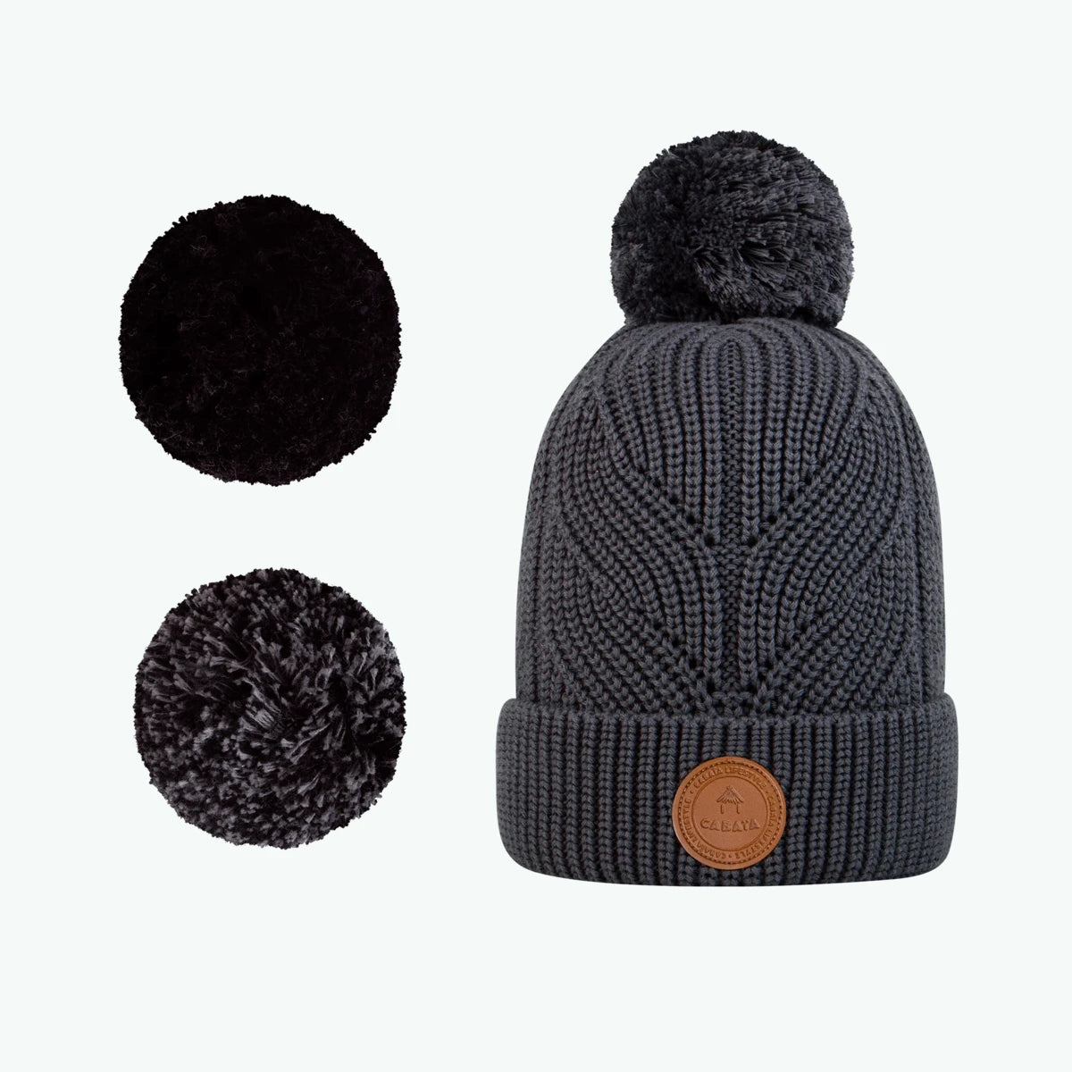 Beanie Derby Dark grey - Cabaïa Europe - 