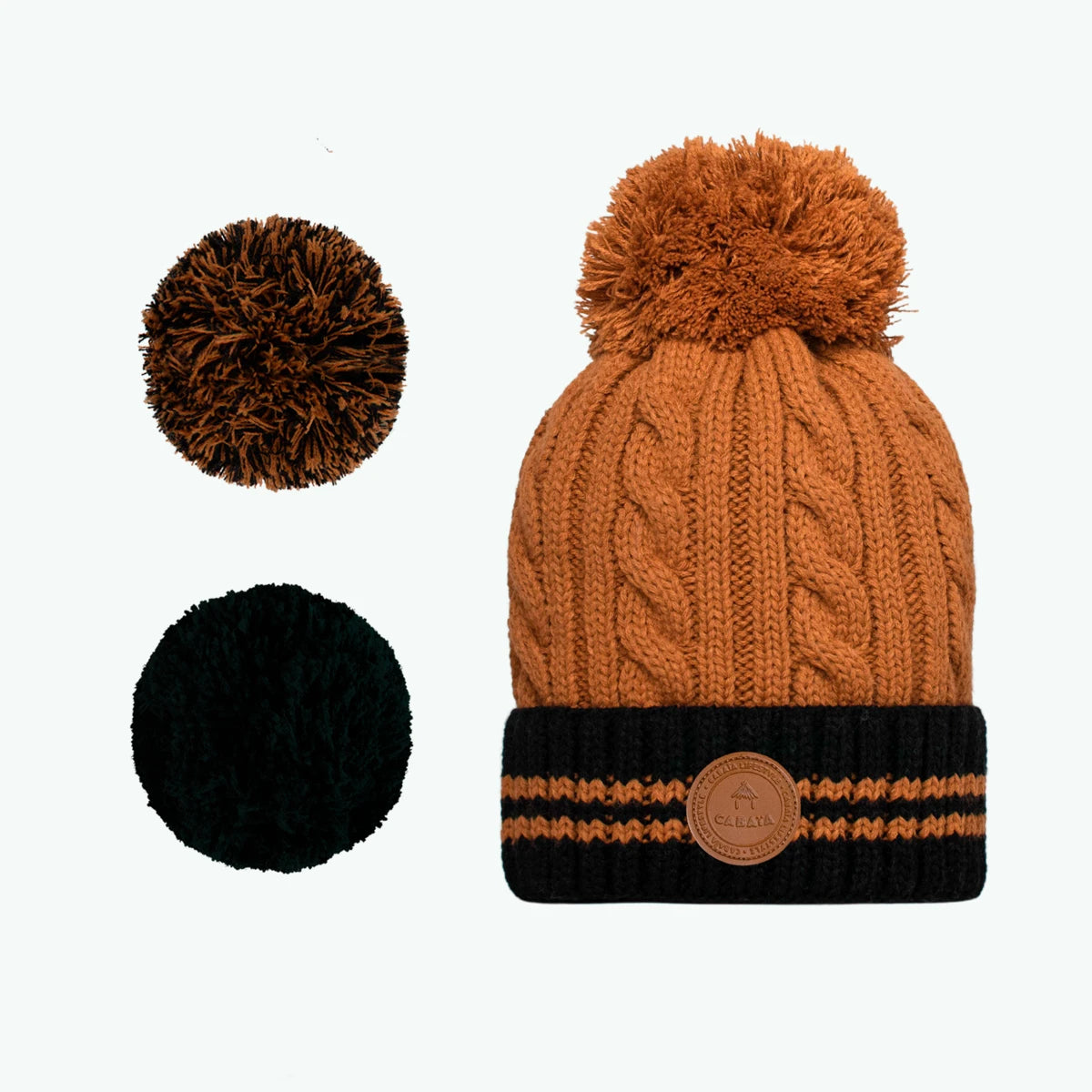Beanie Creamy Gin Brown - Cabaïa Europe - 