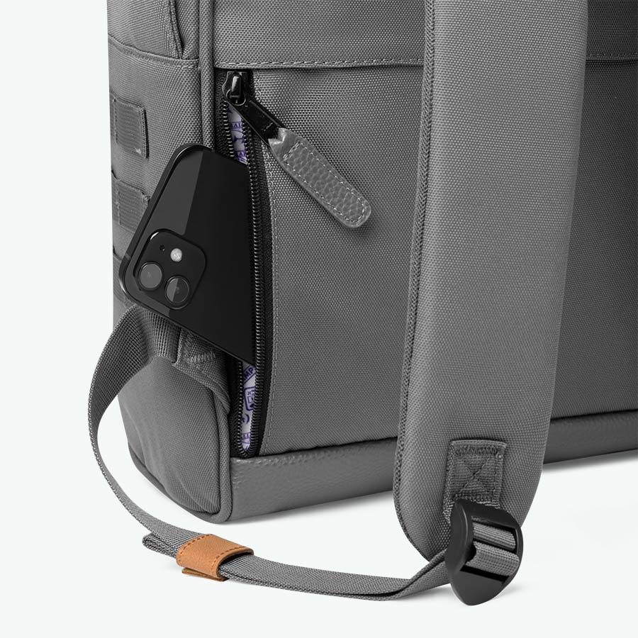 Grigio vecchia scuola - Medio - Zaino - Senza tasche - Cabaïa Europe - 