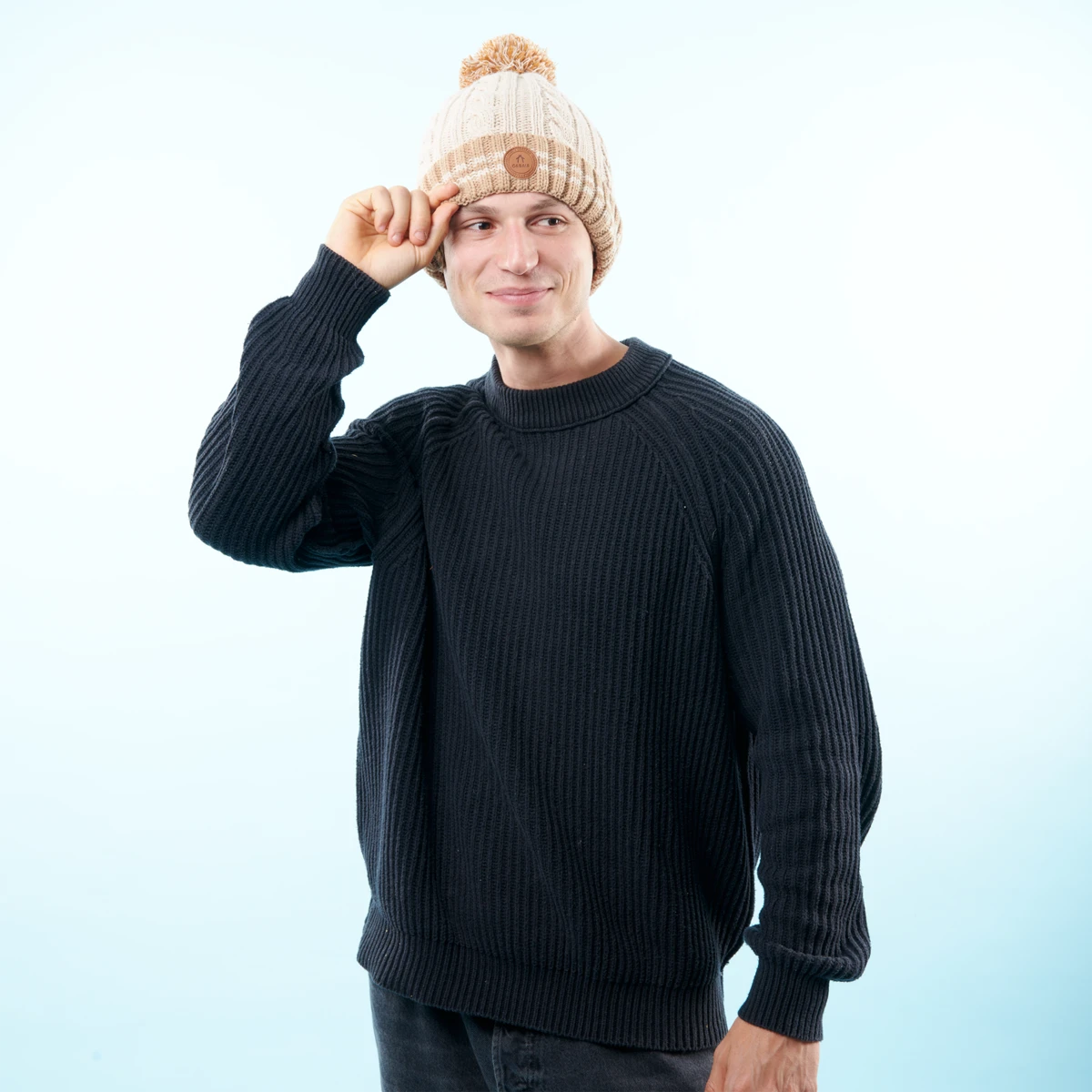 Beanie Creamy Gin New Beige Polar - Cabaïa Europe - 