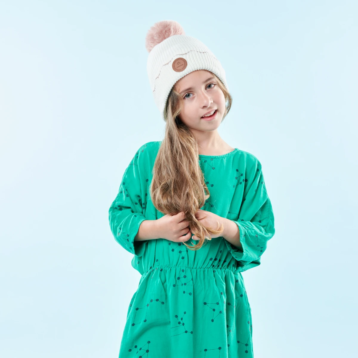 Beanie Apple Rose White Polar - Cabaïa Europe - 
