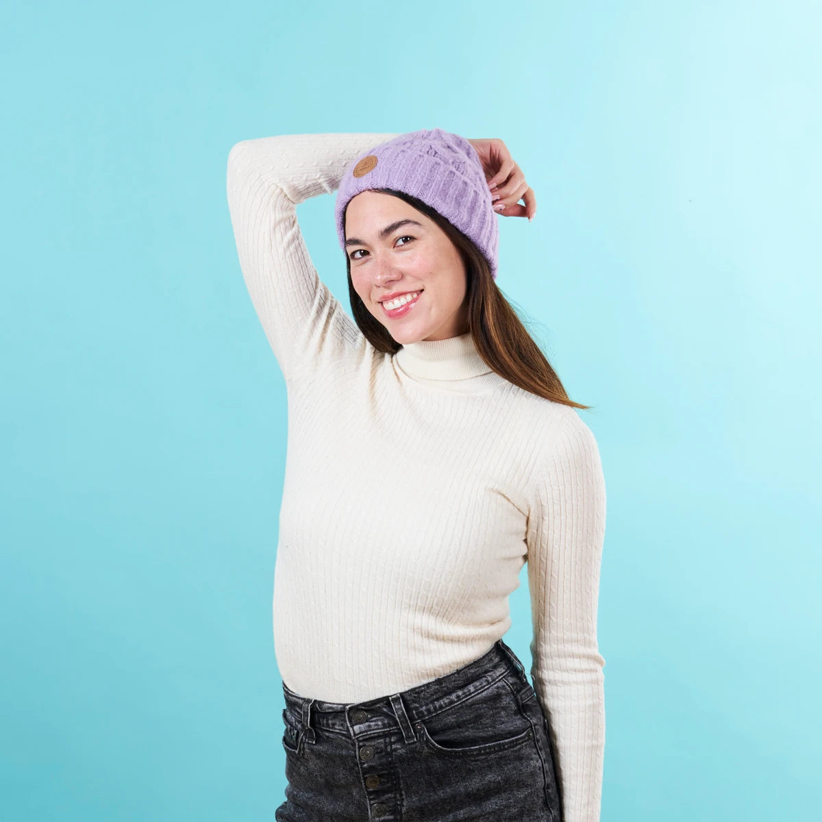 Beanie Elder Flower Lilac - Cabaïa Europe - 
