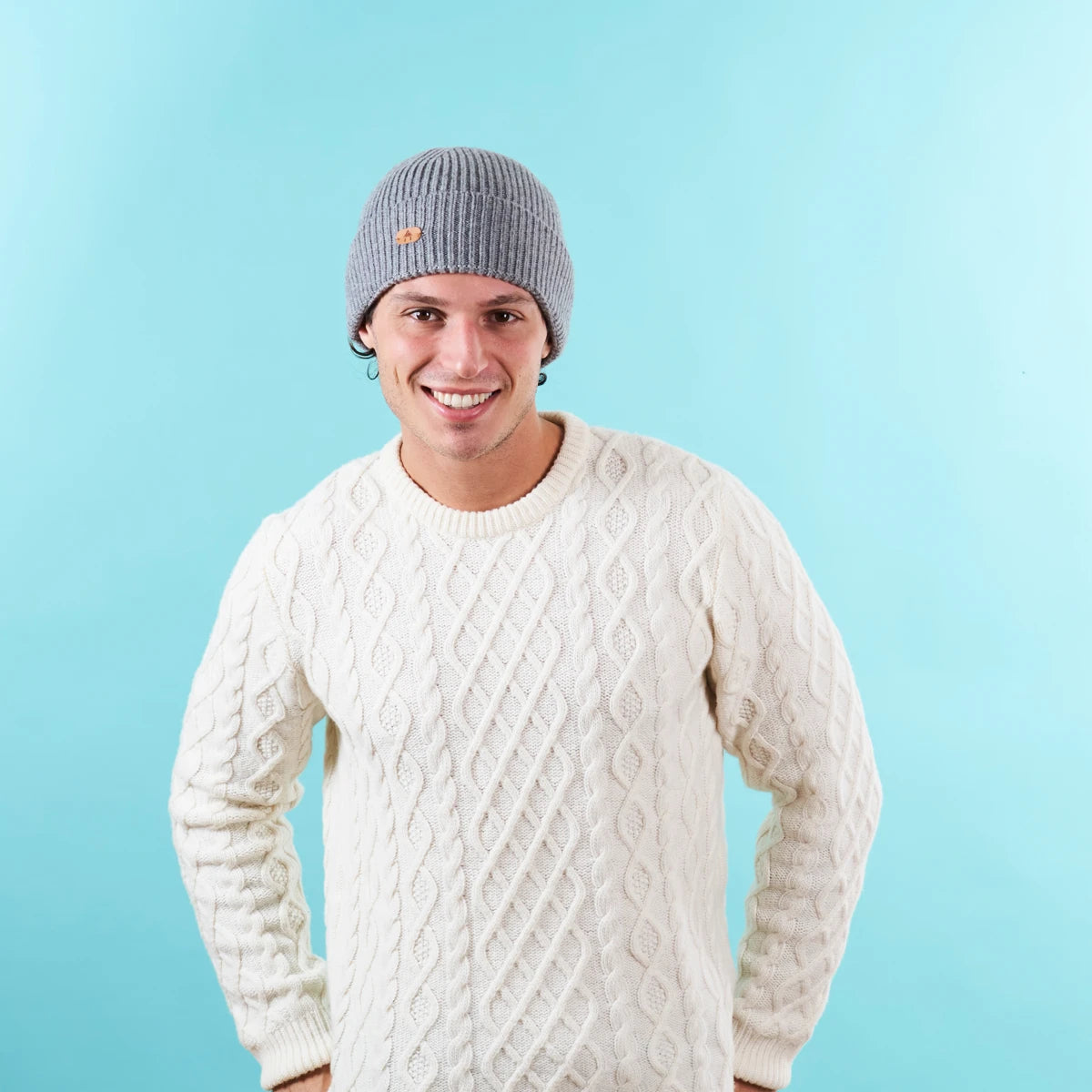 Beanie French 75 Grey Melanged - Cabaïa Europe - 
