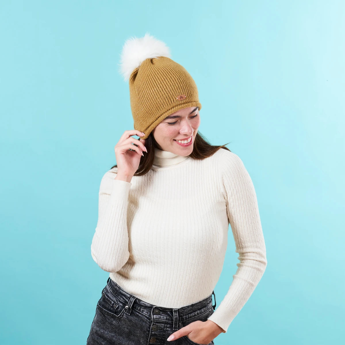 Beanie Hydromel Camel - Cabaïa Europe - 