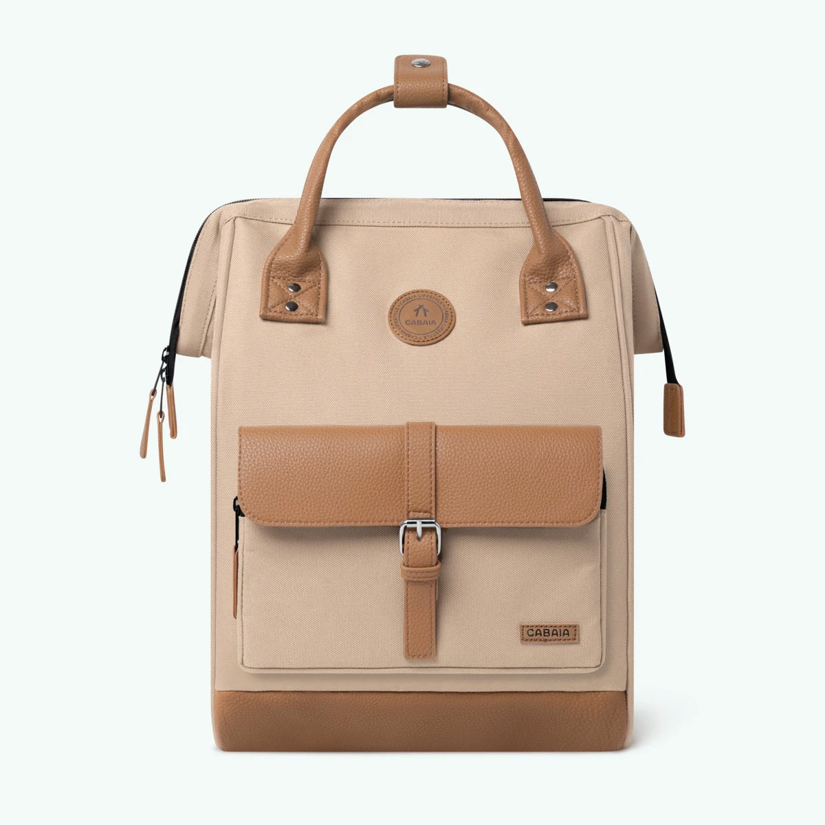 Marrón aventurero - Mediano - Mochila - 1 bolsillo - Cabaïa Europe - 