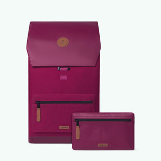 city-violeta-mediano-mochila-cabaia-reinventa-los-accesorios-para-mujeres-hombres-y-ninos-mochilas-bolsos-de-viaje-maletas-bolsos-bandolera-kits-de-viaje-gorros