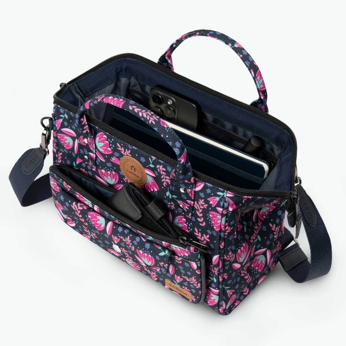 Crossbody Adventurer Medium Grotta Verde - Cabaïa Europe - 