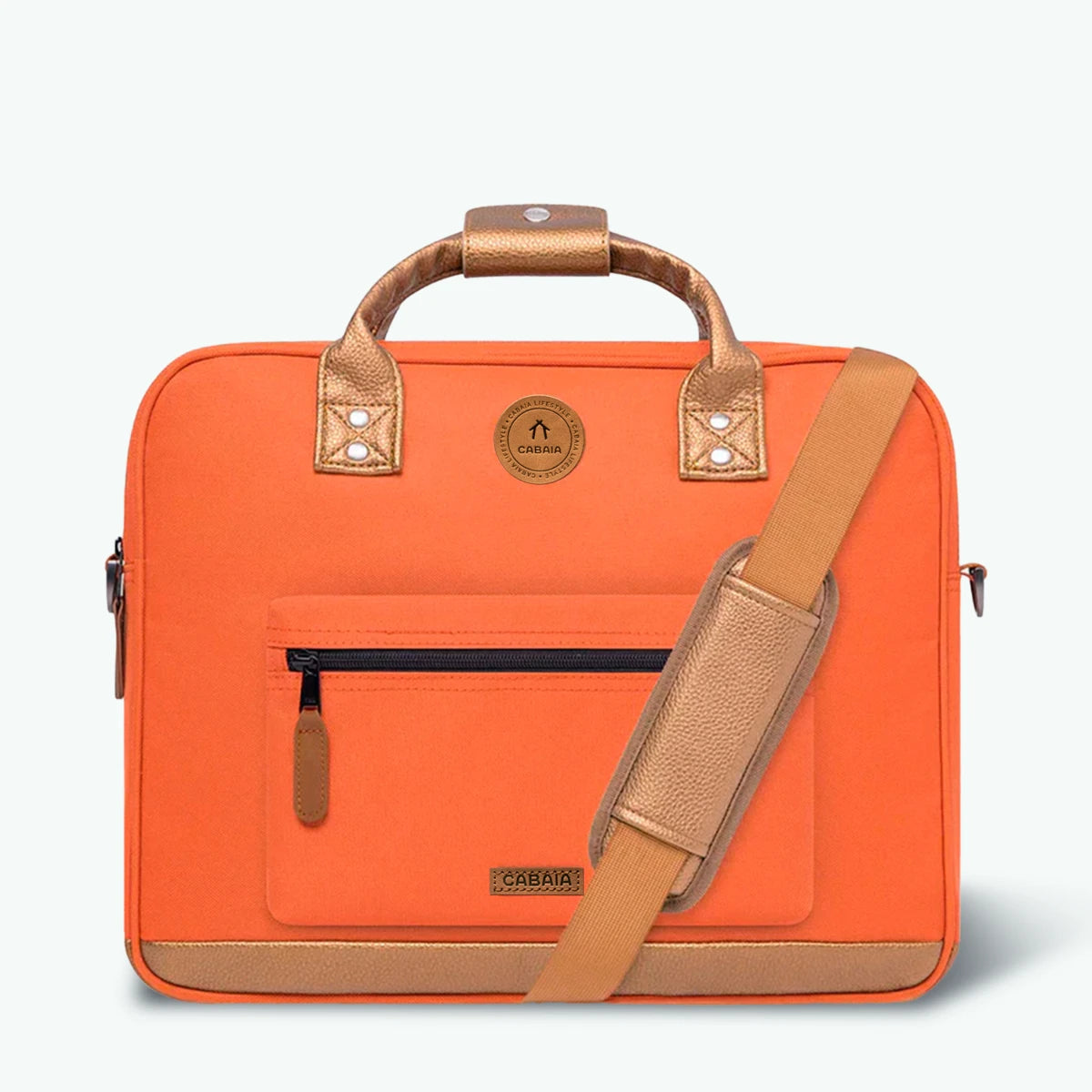 POC Messenger Bag - Sac de transport - marron 2014 : JAKAGO 15\" Canvas Messenger Bag Multi Pockets Shoulder