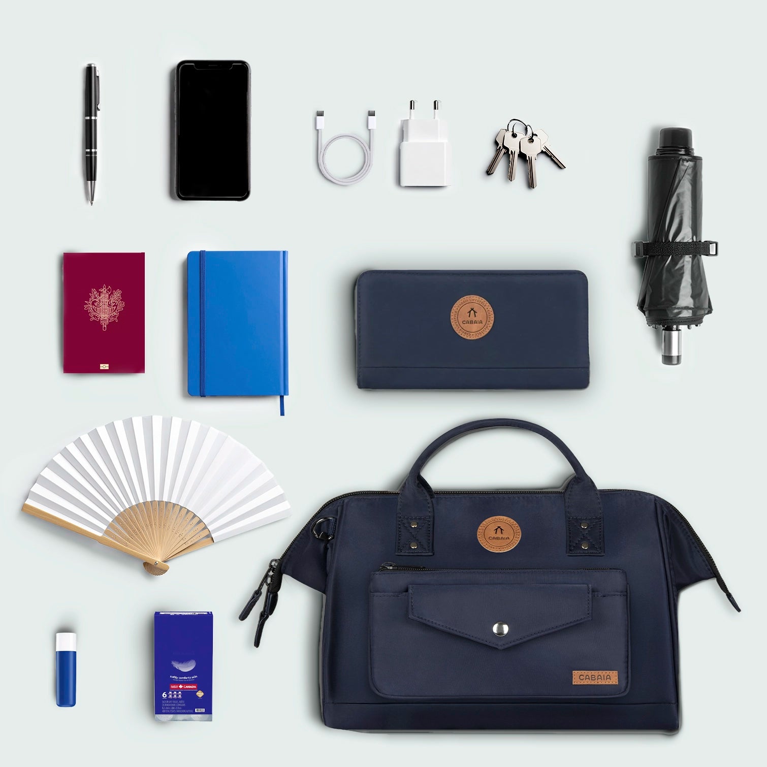 Adventurer Umhängetasche Crossbody L Hobart - Cabaïa Europe - 