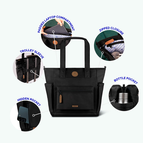 Tote bag M Pro Maupiti - Cabaïa Europe -  - Cabaïa Europe