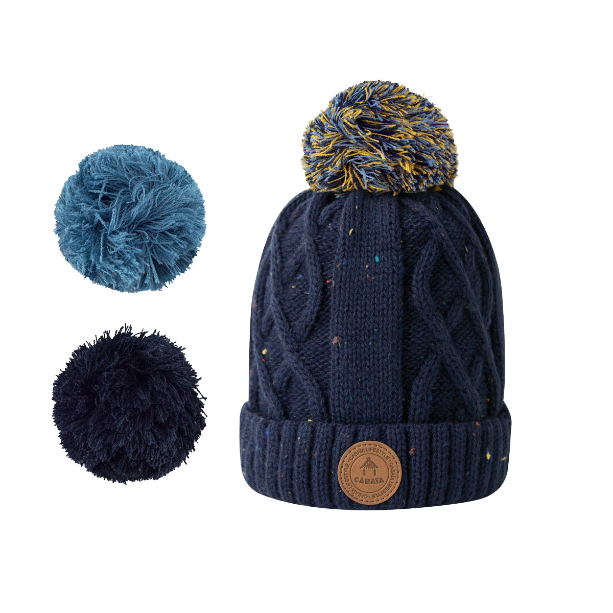 Beanie Jus de Pomme Navy Polar - Cabaïa Europe - 