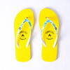tongs-femme-jaune-confortables-motif-citron-tropical-hawai-caoutchouc-recycle