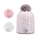 Gin cremoso rosa chiaro polare