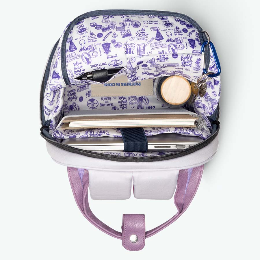 Old school purple - Medium - Backpack - Cabaïa Europe - 