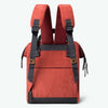 adventurer-red-mini-12l-backpack-back-view-with-straps-up-suitcase-attachment