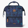 adventurer-blue-mini-backpack-with-patterned-pocket