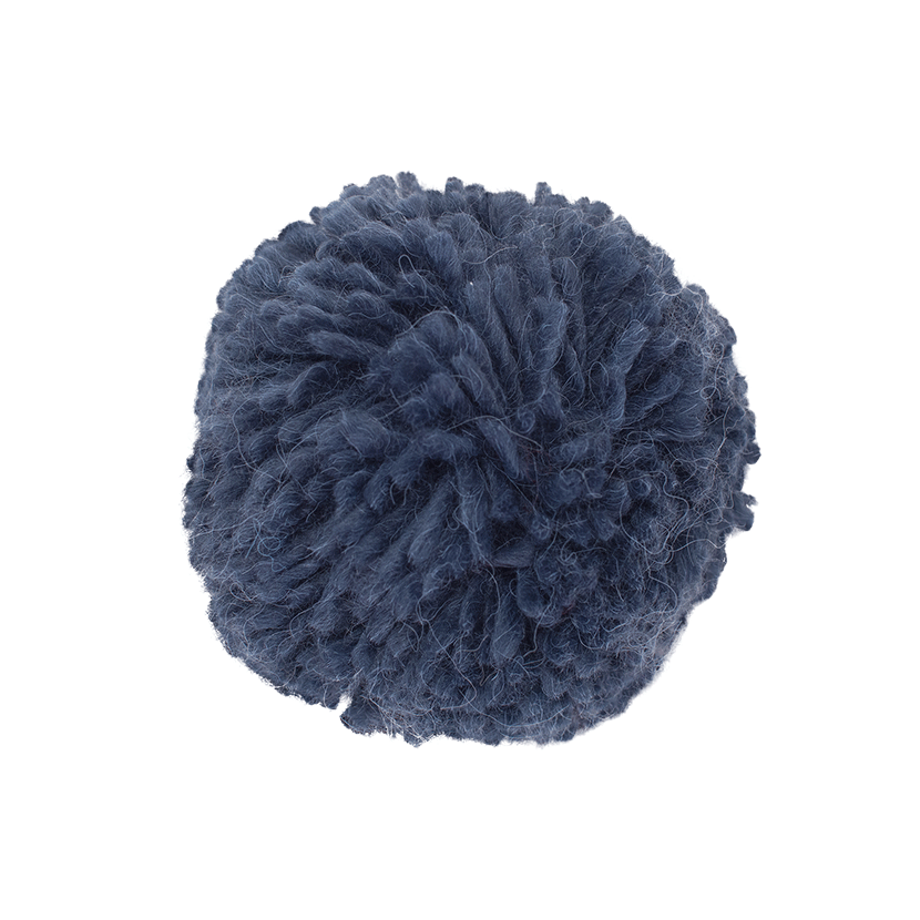 Pompón Azul Efecto lana - Cabaïa Europe - 