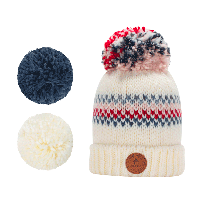 Beanie Bamboo Cream x Red Polar - Cabaïa Europe - 