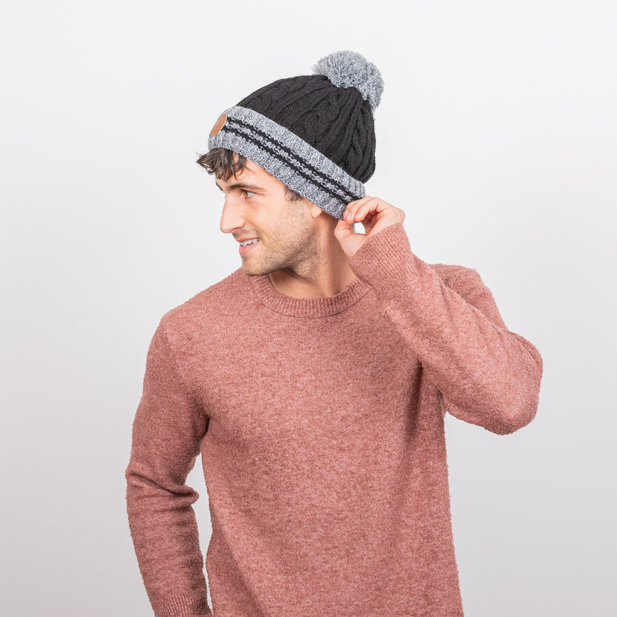 Beanie Creamy Gin New Black - Cabaïa Europe - 