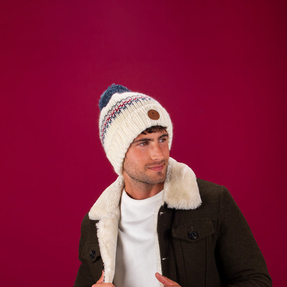 Beanie Bamboo Cream x Red Polar - Cabaïa Europe - 
