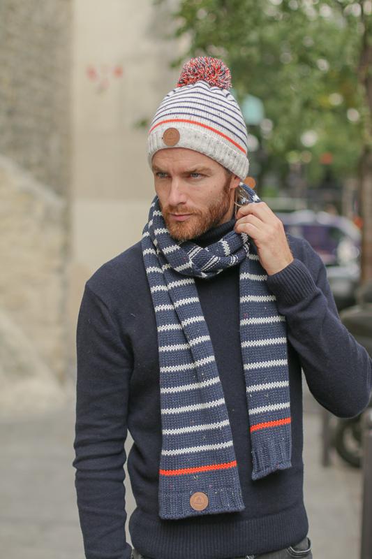 Écharpe Red Lion Navy - Cabaïa Europe - 