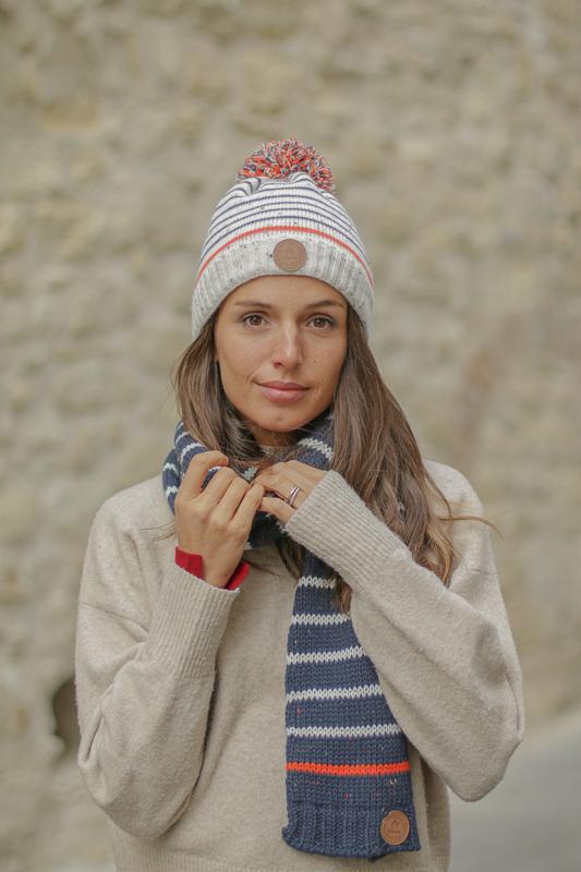 Écharpe Red Lion Navy - Cabaïa Europe - 