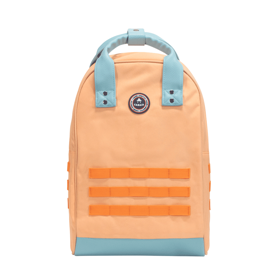 Old School orange - Backpack - Medium - No pocket - Cabaïa Europe - 