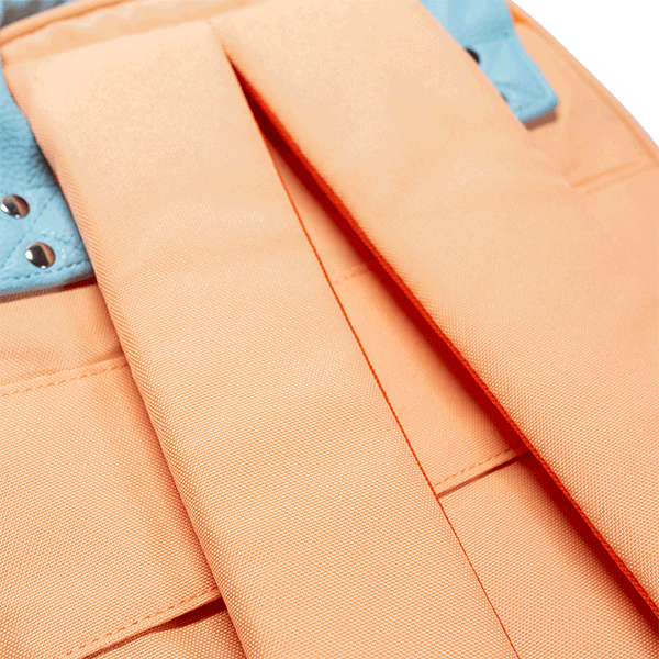 Old School orange - Backpack - Medium - No pocket - Cabaïa Europe - 