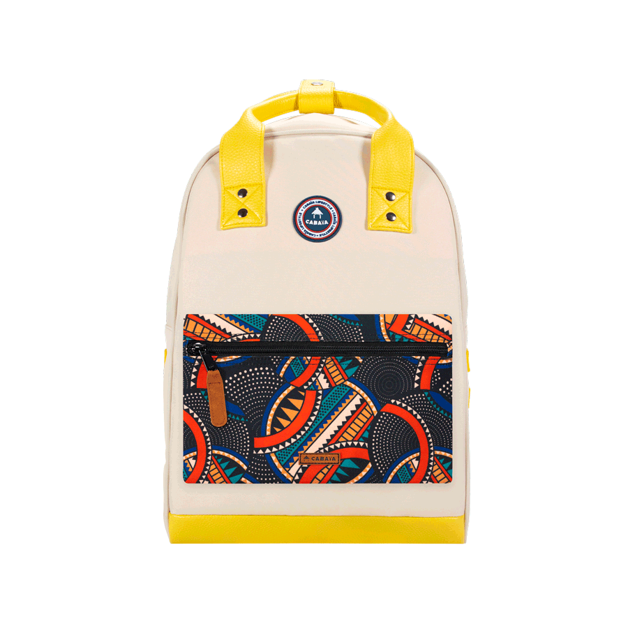 Old school cream - Medium - Backpack - Cabaïa Europe - 
